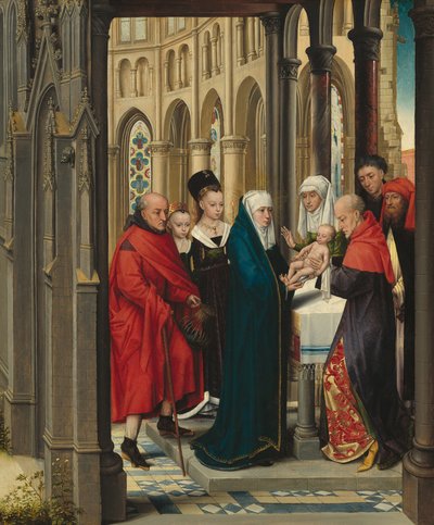 Die Darstellung im Tempel von Netherlandish Master of the Prado